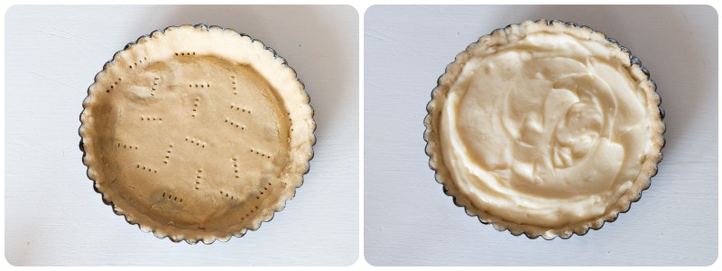 TARTE MIT CREME UND KONFITÜRE
