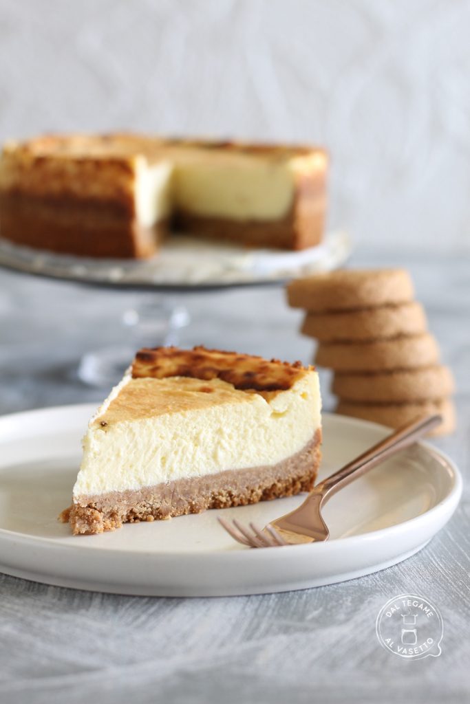 süßer Käsekuchen in der Mikrowelle gebacken