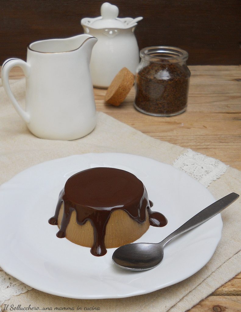 kaffee panna cotta vert