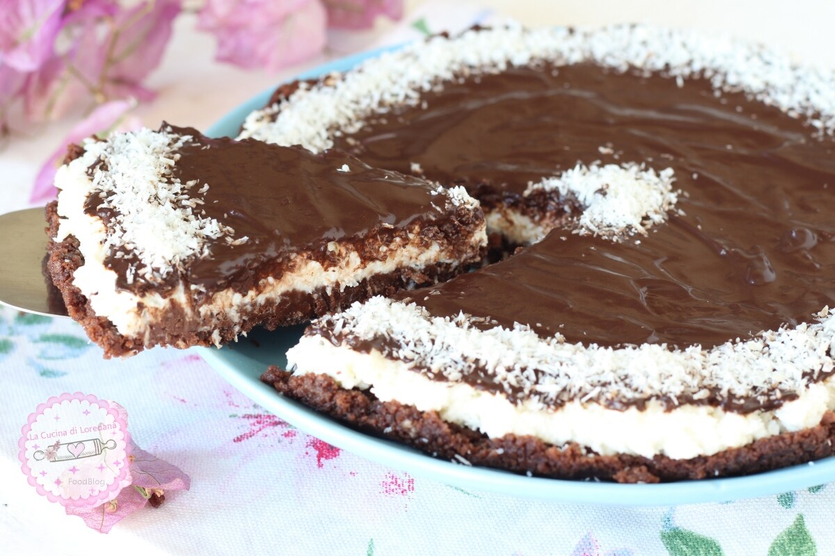 KALTER KUCHEN MIT KOKOSNUSS UND SCHOKOLADE – erfrischend und köstlich