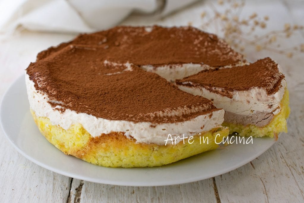 Kalter Schokoladen-Kaffee-Kuchen