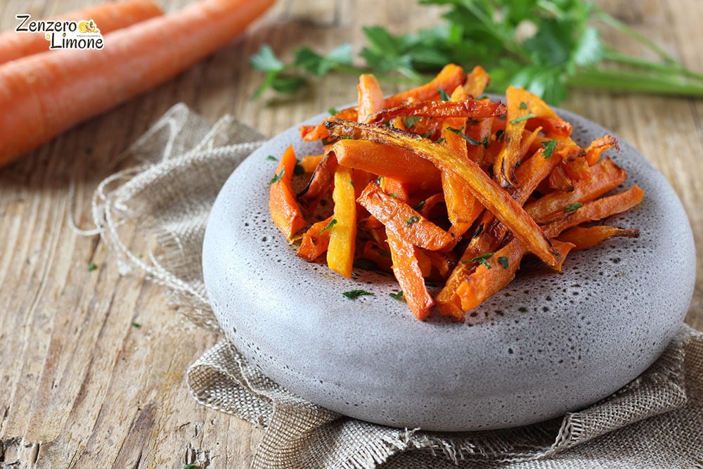 Karotten in der Heißluftfritteuse