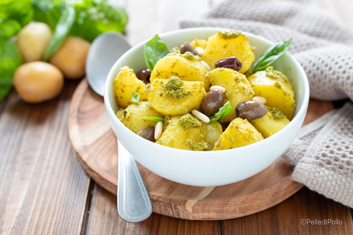 Kartoffelsalat mit Pesto
