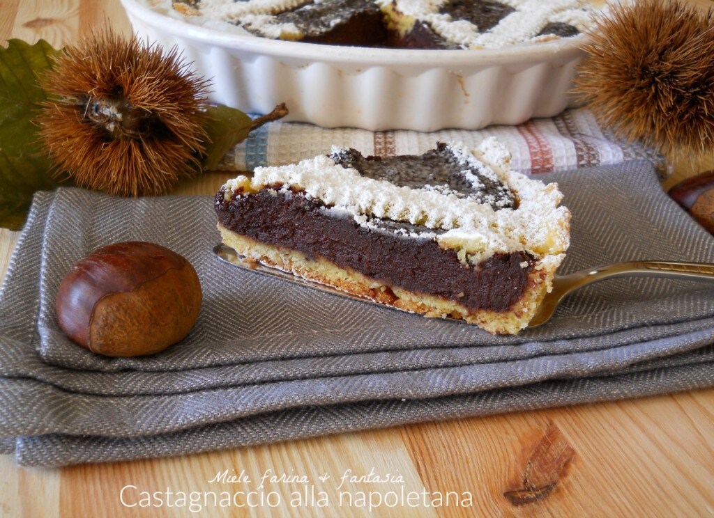 Neapolitanischer Kastanienkuchen.
