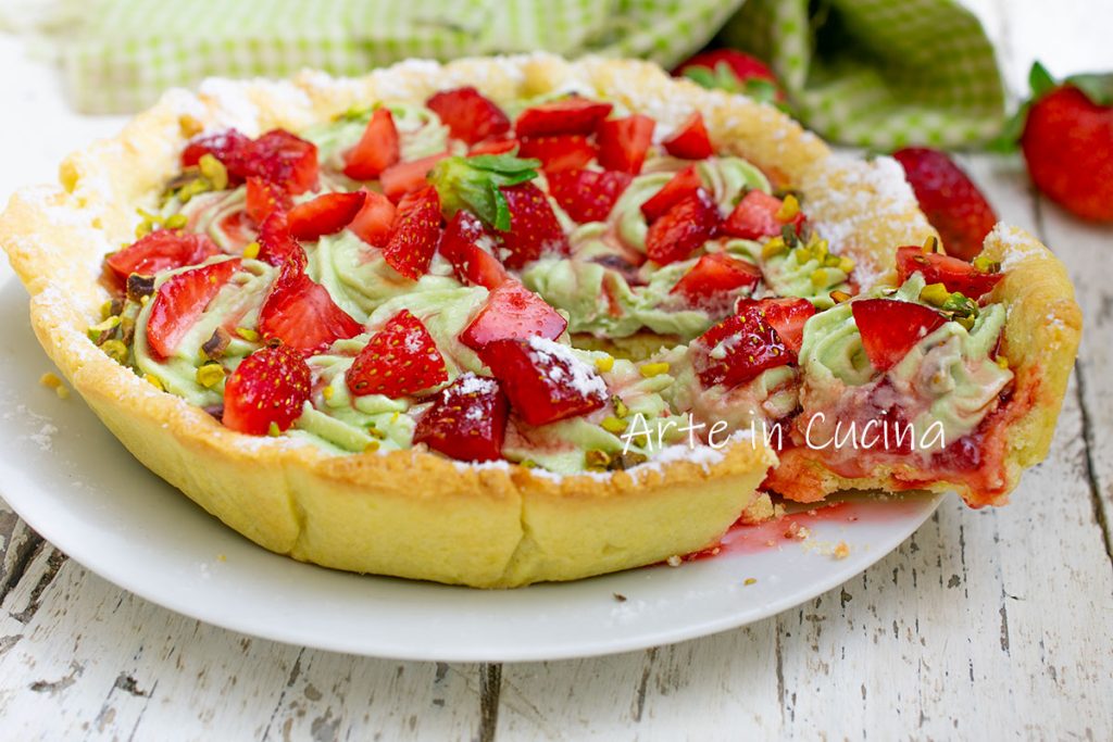 KEKSEKUCHEN ERDBEEREN und Pistazie mit Mascarpone