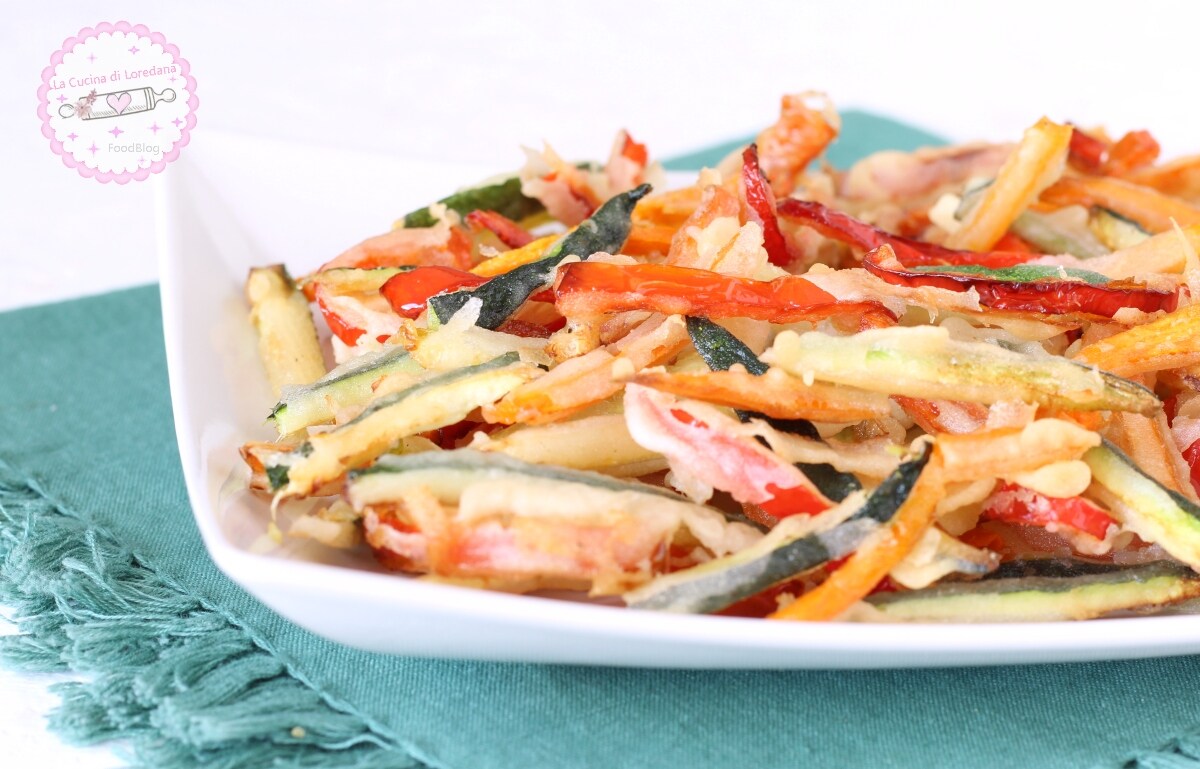 KNUSPRIG PANIERTE GEMÜSE so lecker und knusprig, dass man nicht aufhören kann, sie zu essen