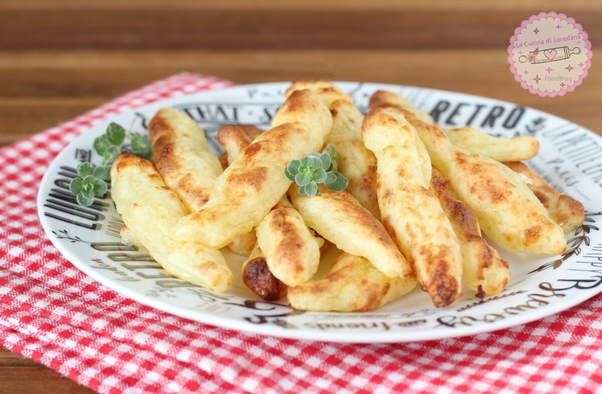 KNUSPRIGE KARTOFFELSTICKS mit nur 2 Zutaten