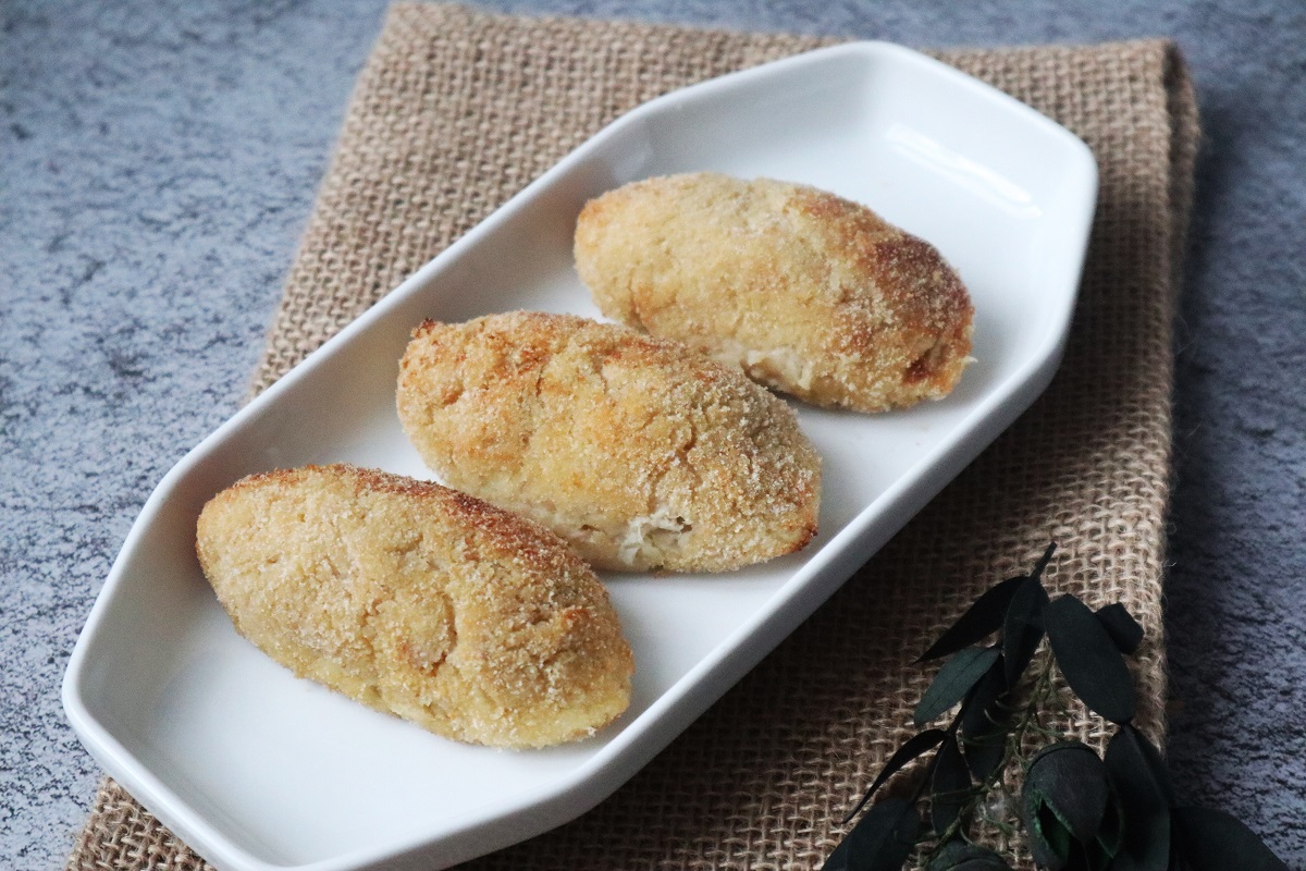 Kohlfrikadellen in der Heißluftfritteuse