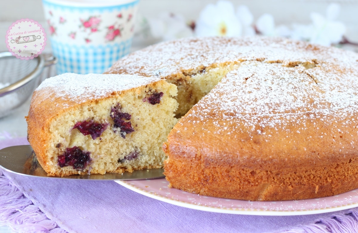 KUCHEN MIT HEIDELBEEREN das einfache und perfekte Frühstück
