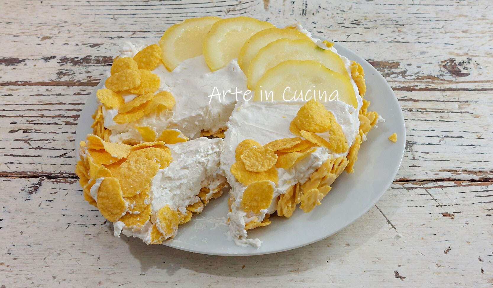 KALTER KUCHEN Wüstrosa mit KNUSPRIGER ZITRONE