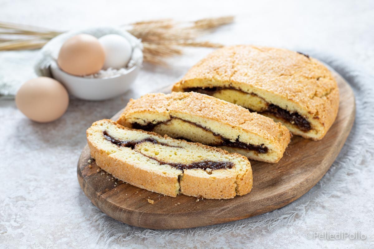 Kuchen mit Marmelade