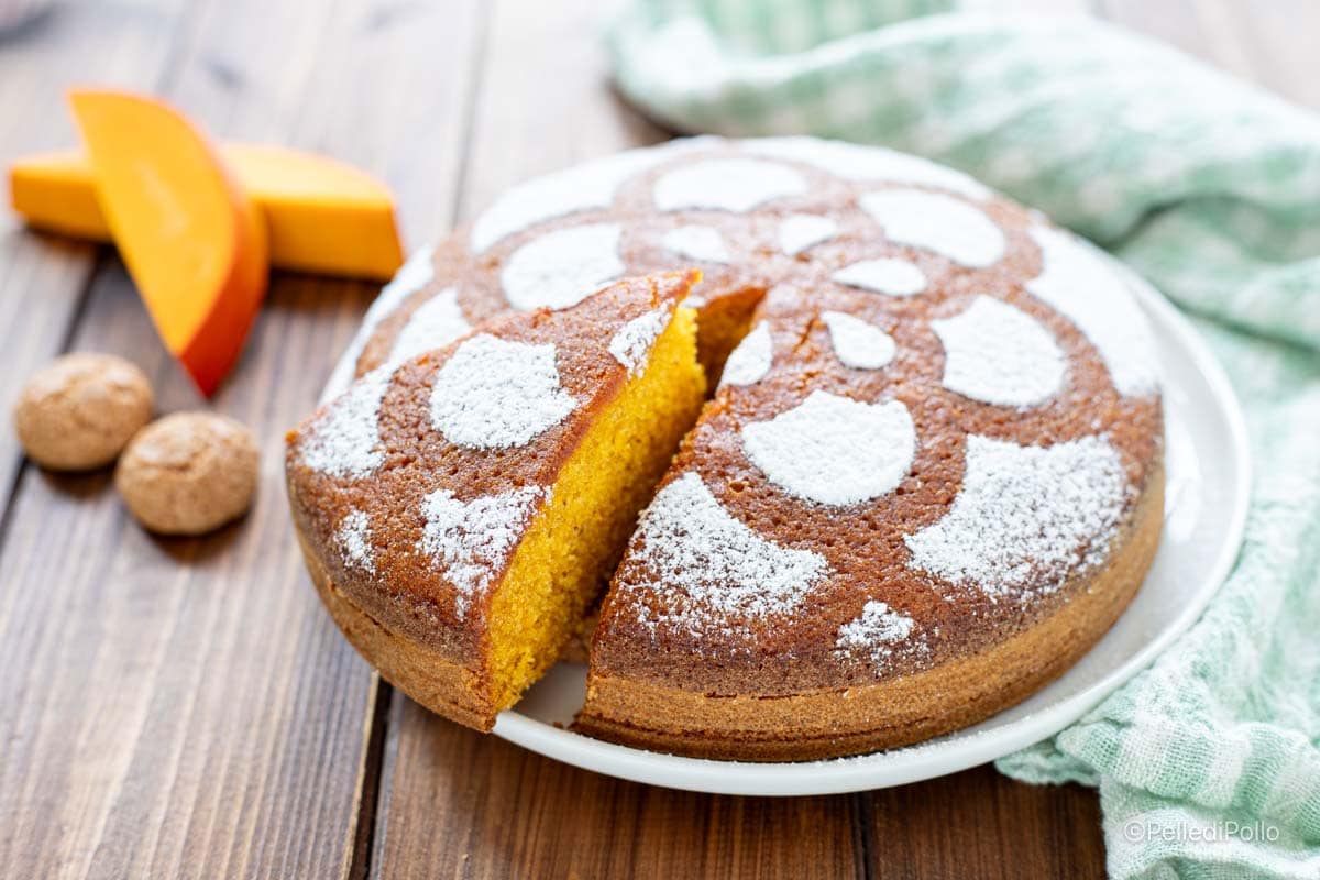 Kürbis-Amaretti-Kuchen