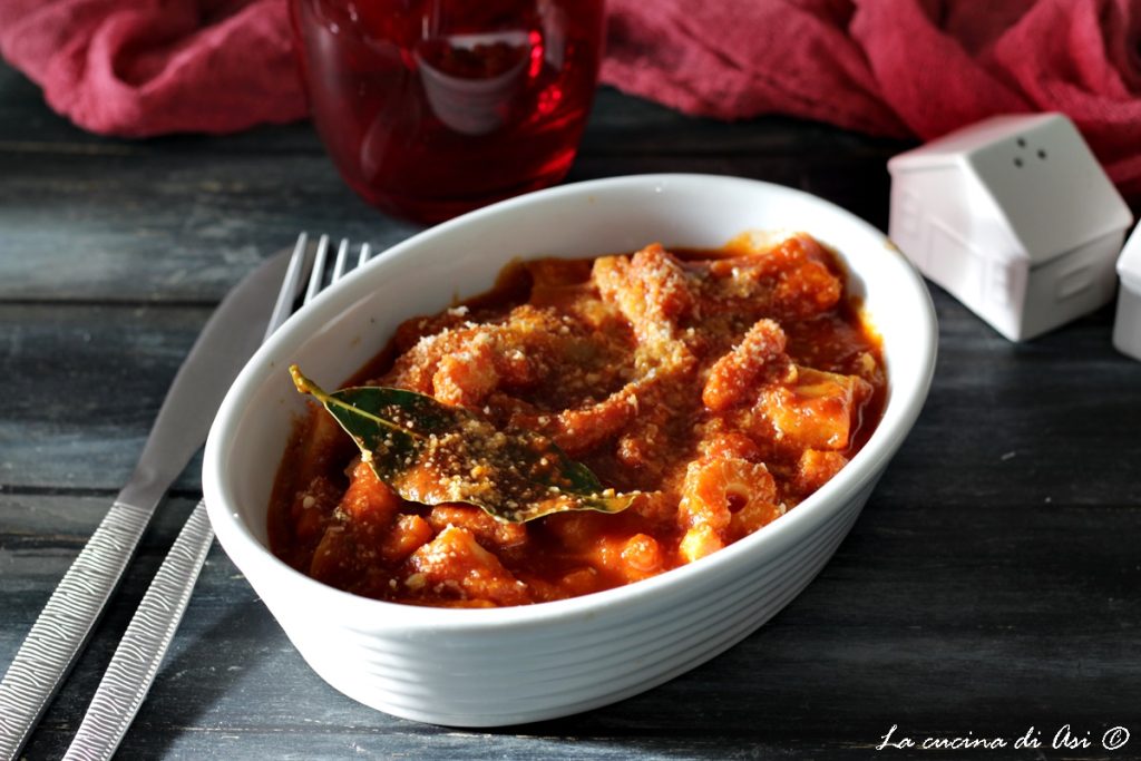 Kutteln in Tomatensoße