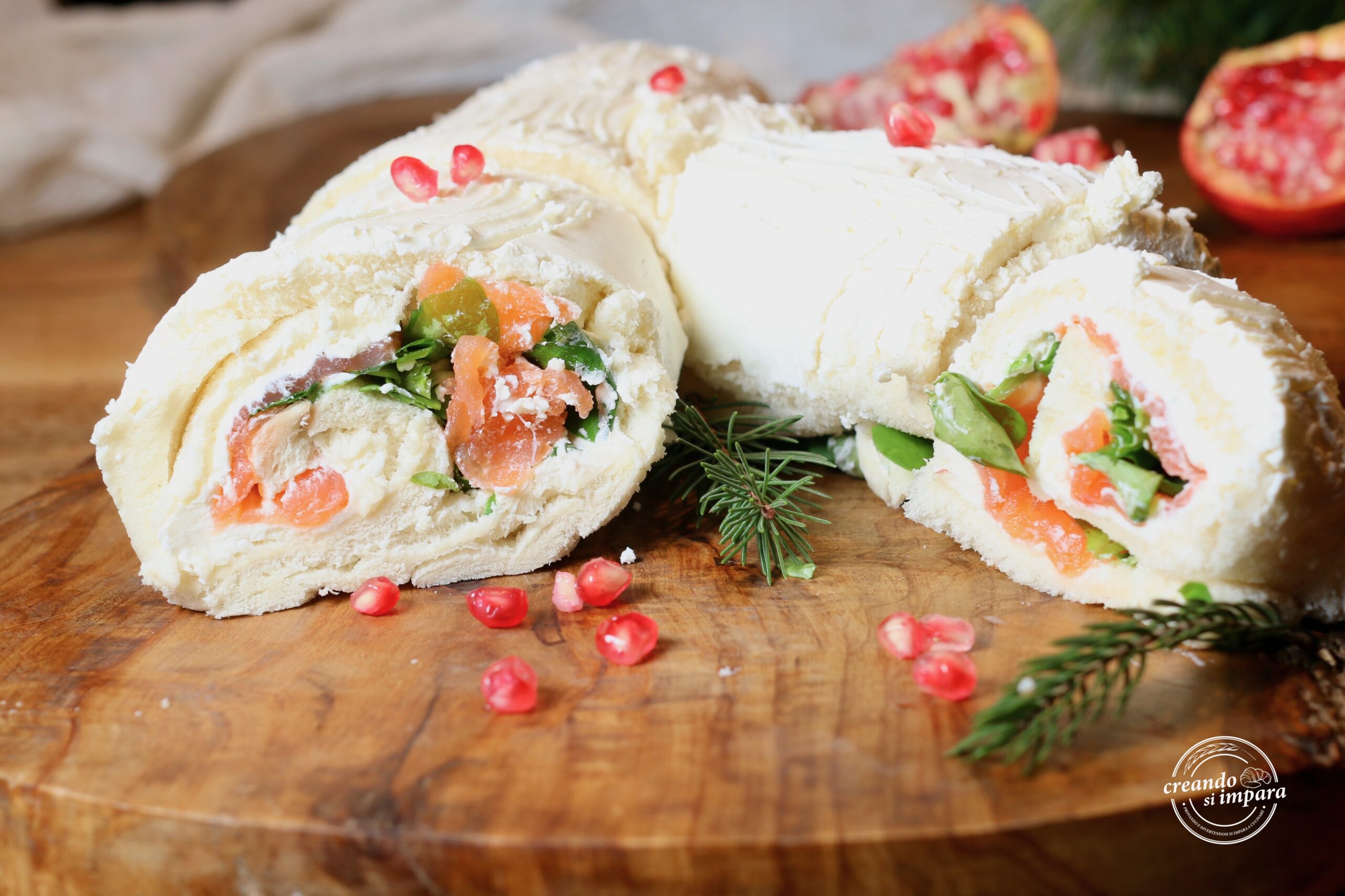 Lachs-Salzige Rolle
