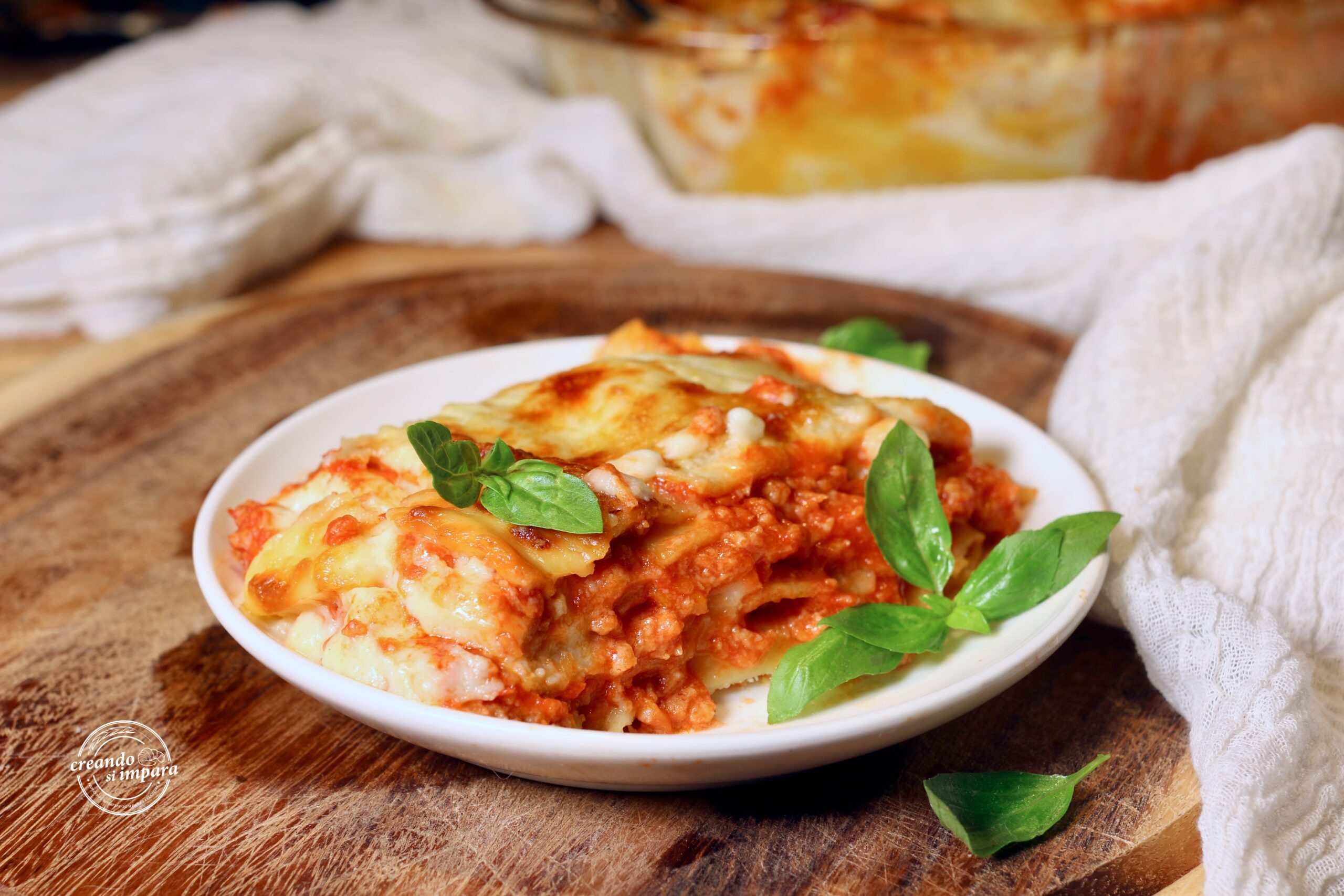 Lasagne mit pflanzlichem Ragù