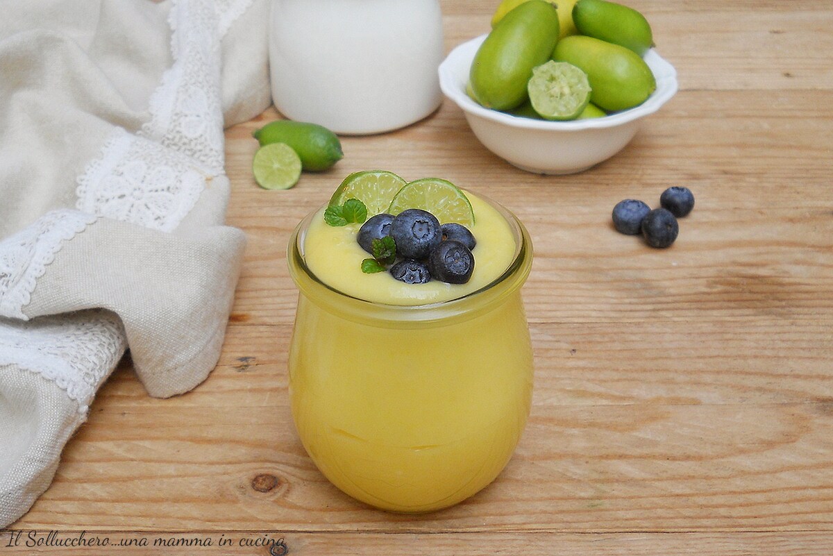 Lemon Curd mit Fingerlime