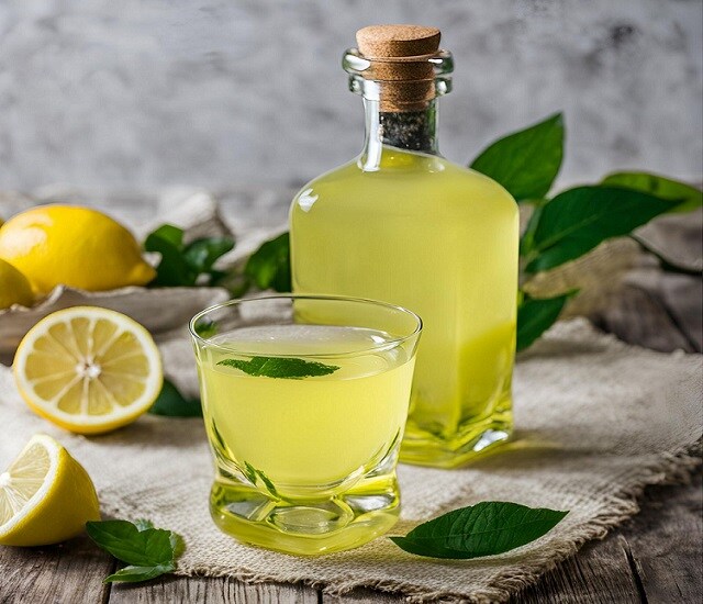 REZEPT LIMONCELLO 1 LITER ALKOHOL