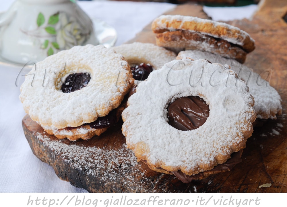 LINZER AUGEN mit Nutella