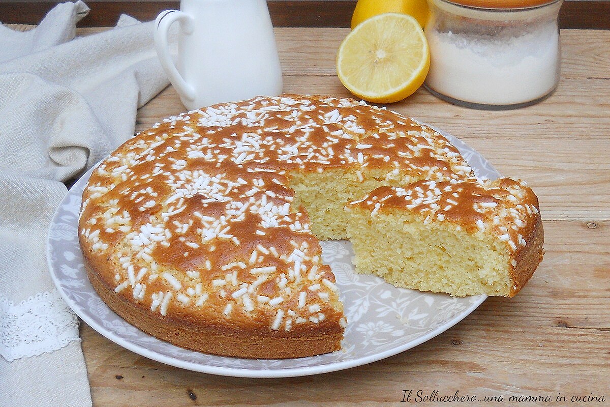 Luftiger Bergamottenkuchen