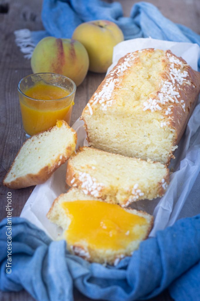 Cremiger Pfirsich-Pflaumenkuchen super weich