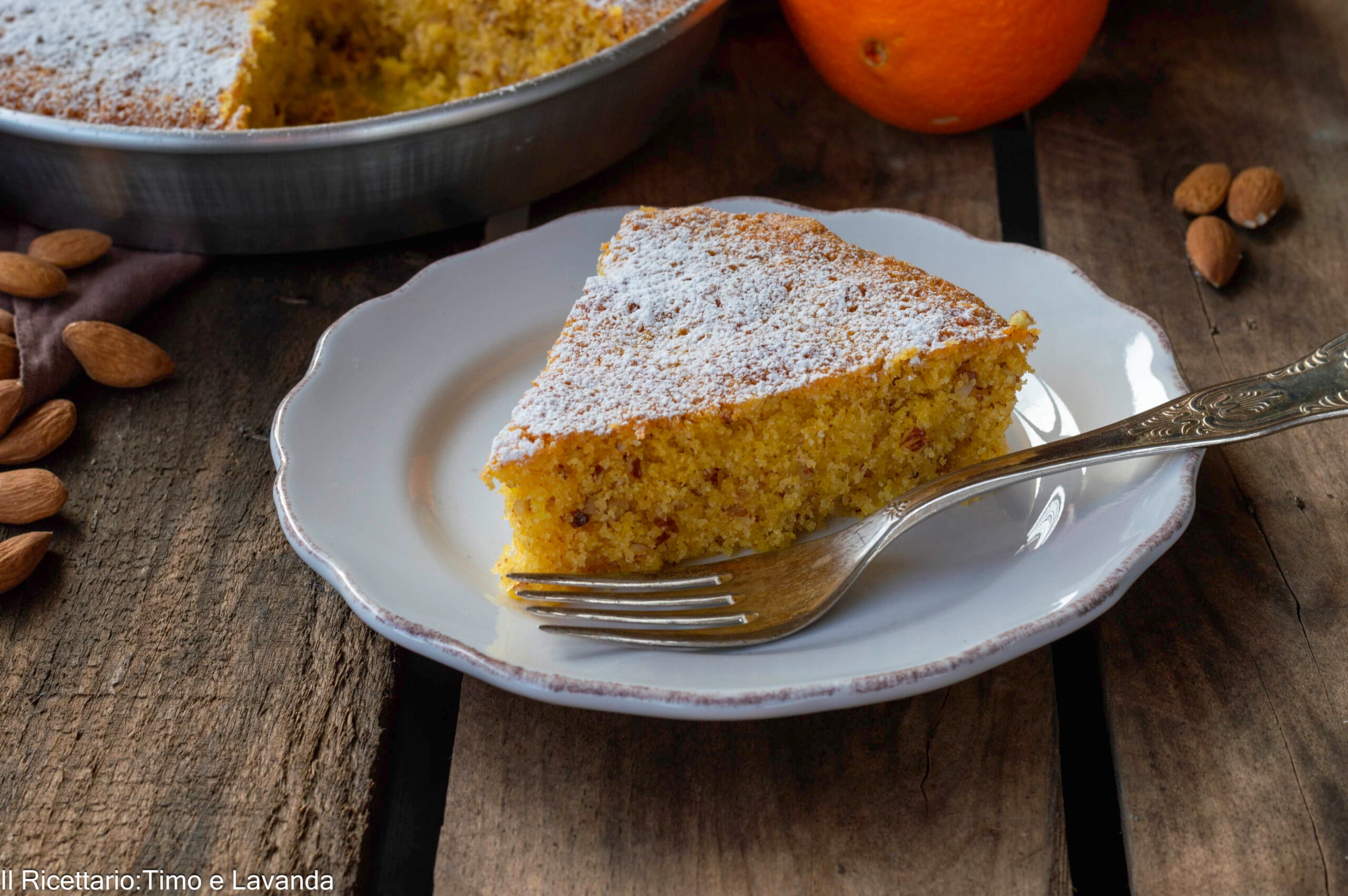 Mais-Orangen-Kuchen