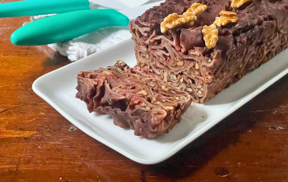 Makkaroni mit Walnüssen