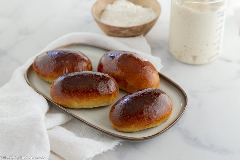 maritozzi mit Sauerteig