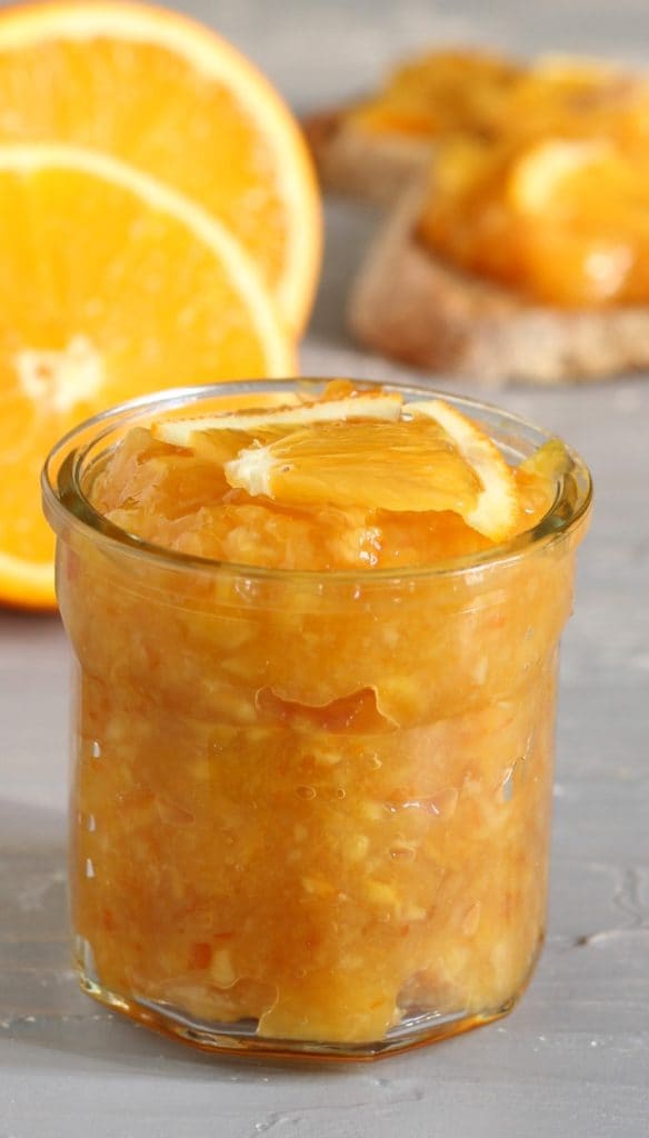 Marmelade aus unbehandelten Orangen