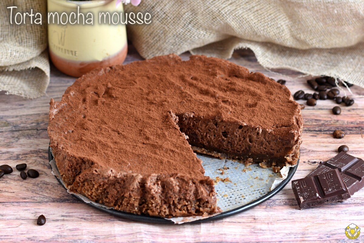 Mocha-Mousse-Torte (Schoko-Kaffee)