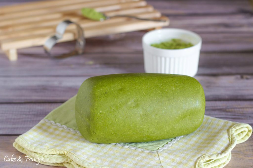 Mürbeteig mit Matcha-Tee