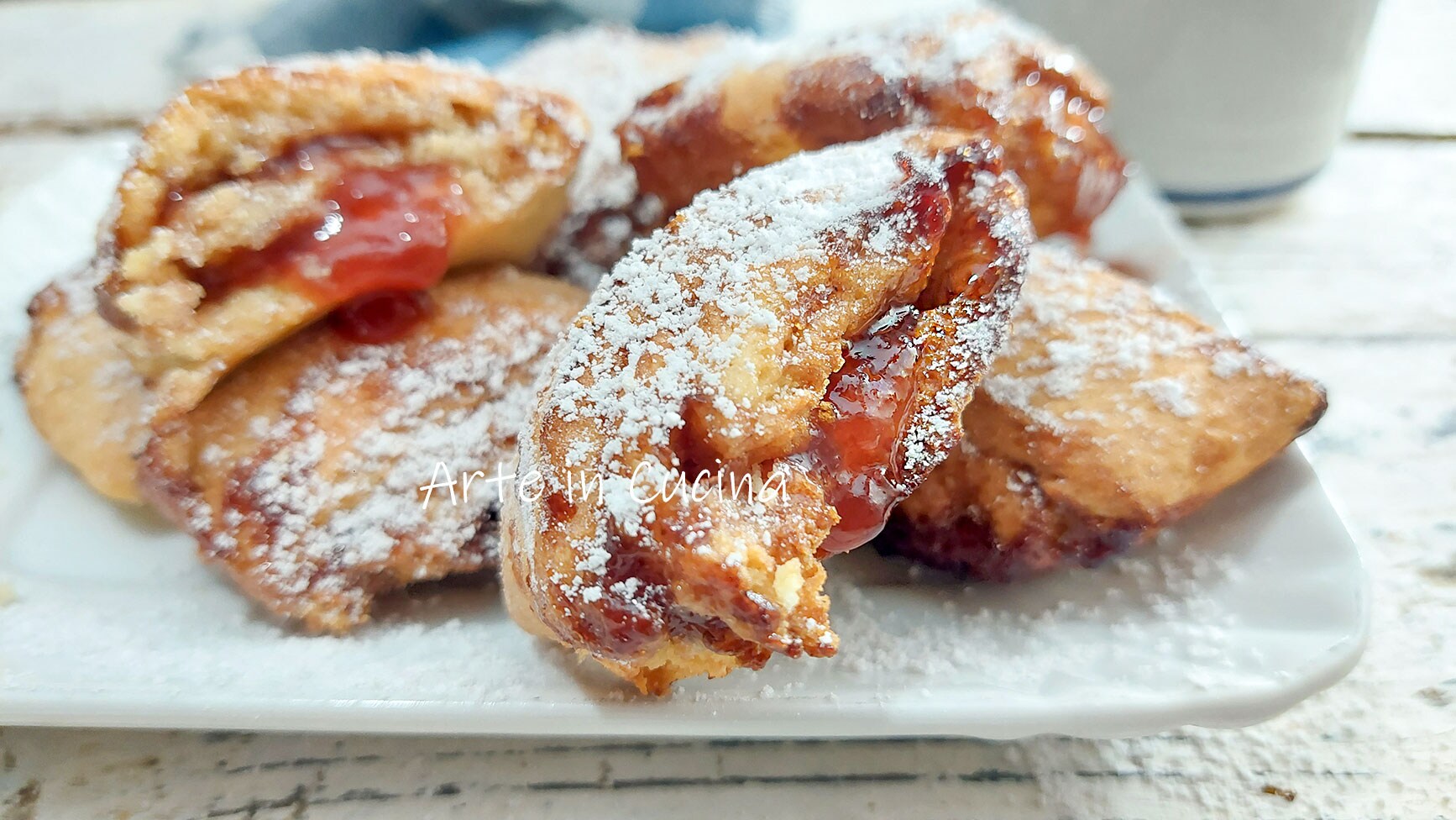 Weiche MÜRBTEIG-Schnecken mit MARMELADE