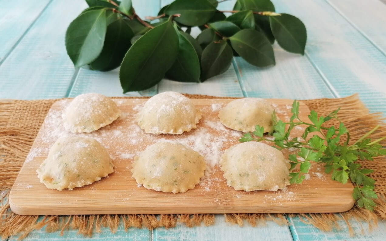MUSCHELRAVIOLI FEINER UND GESCHMACKVOLLER FÜLLUNG