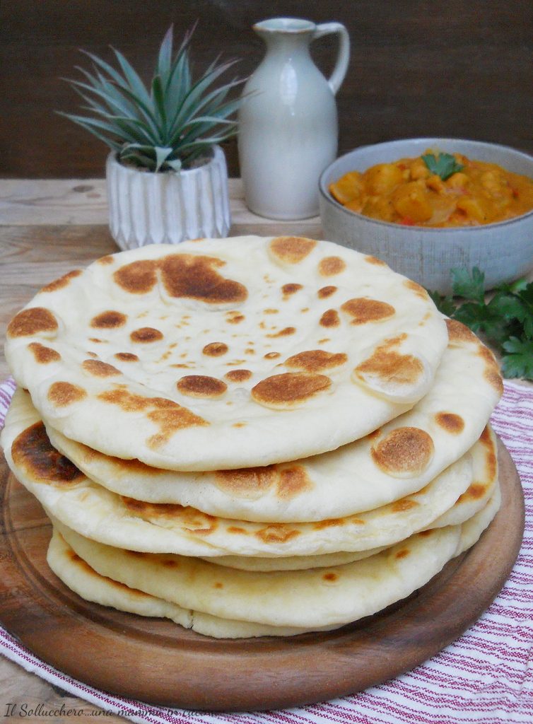 naan pane indiano morbidissimo vert