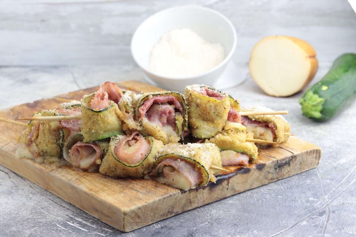Rezept Ofen-Zucchini-Spieße