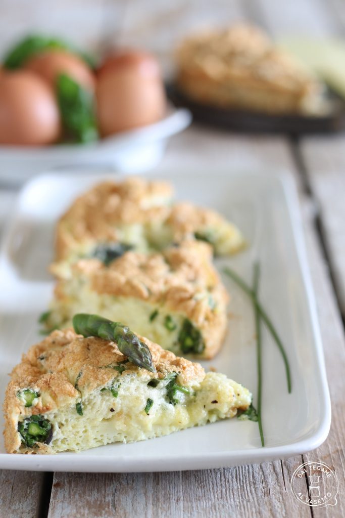 Eier und Spargel in der Heißluftfritteuse