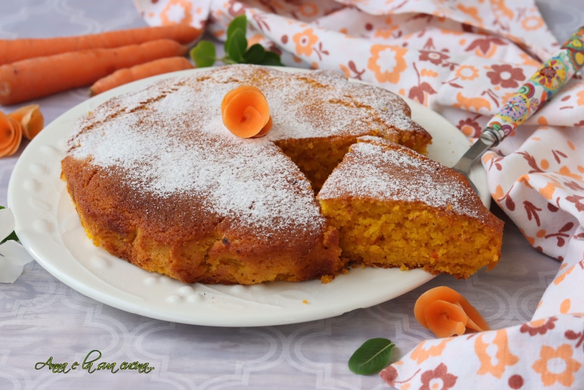 Einfacher Karottenkuchen ohne Mandeln