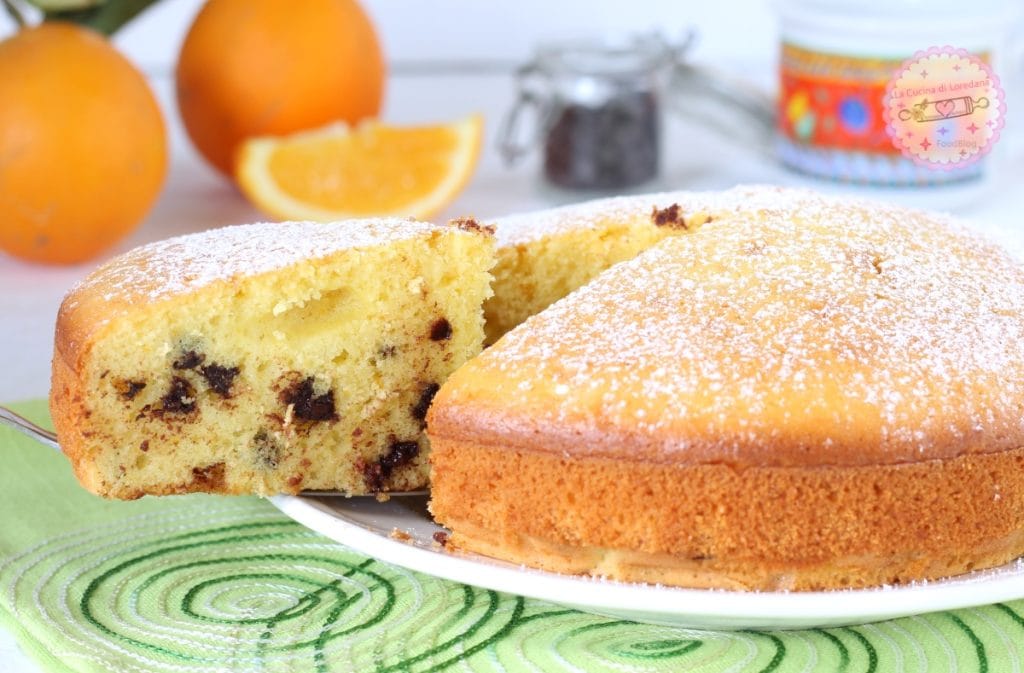 Orangenkuchen mit Schokolade