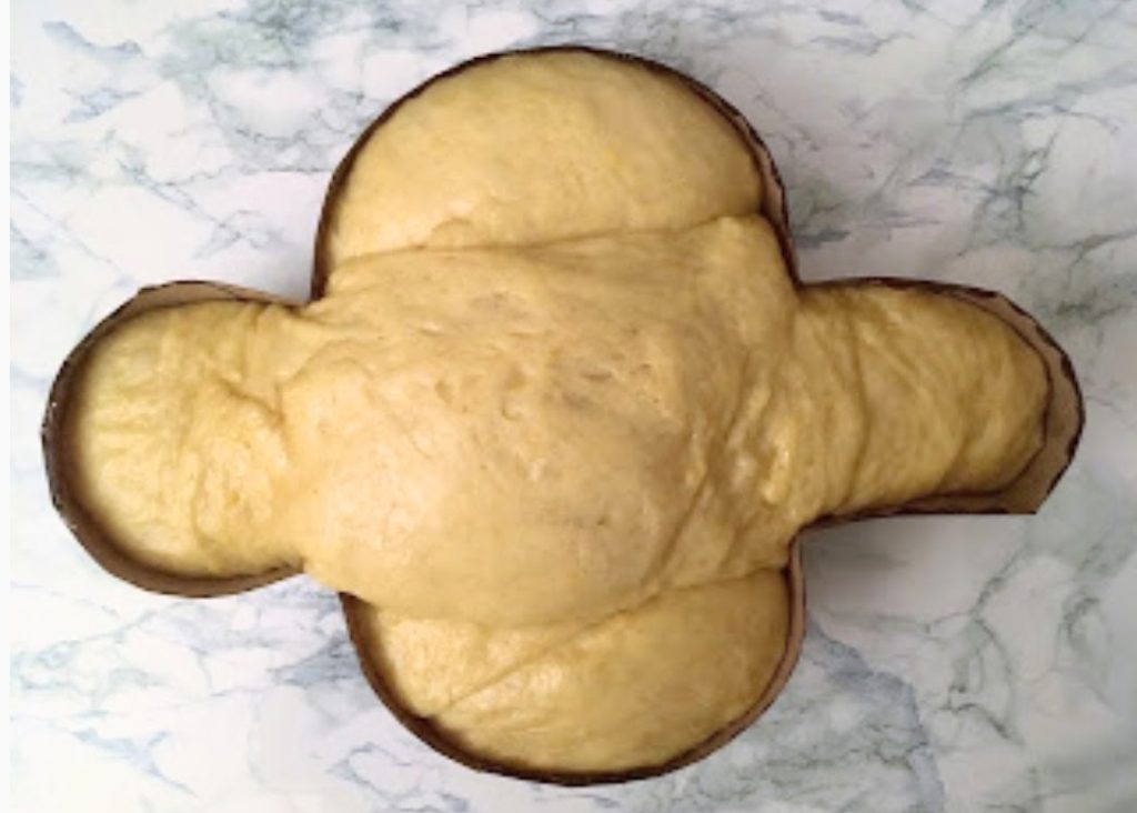 Das Ostergebäck ohne Butter mit niedrigem GI