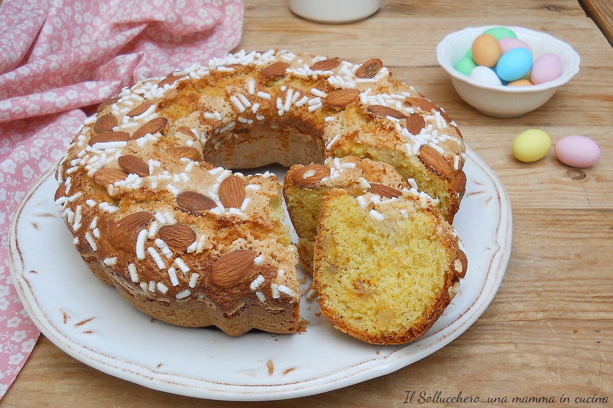 Osterkranz mit Taubenglasur
