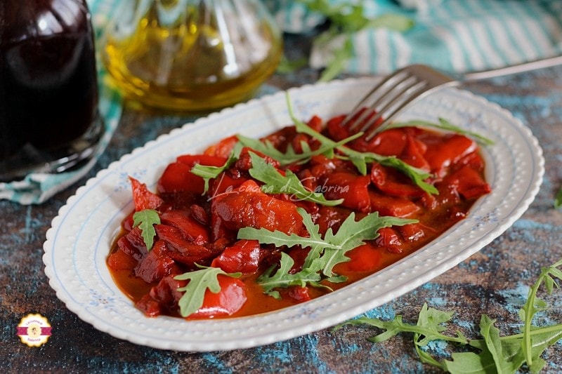 Paprika in süß-saurer Marinade mit dem Bimby