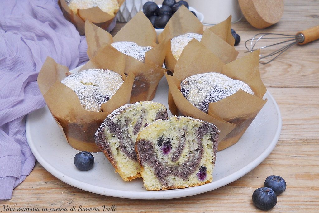paradies muffins mit heidelbeeren oriz