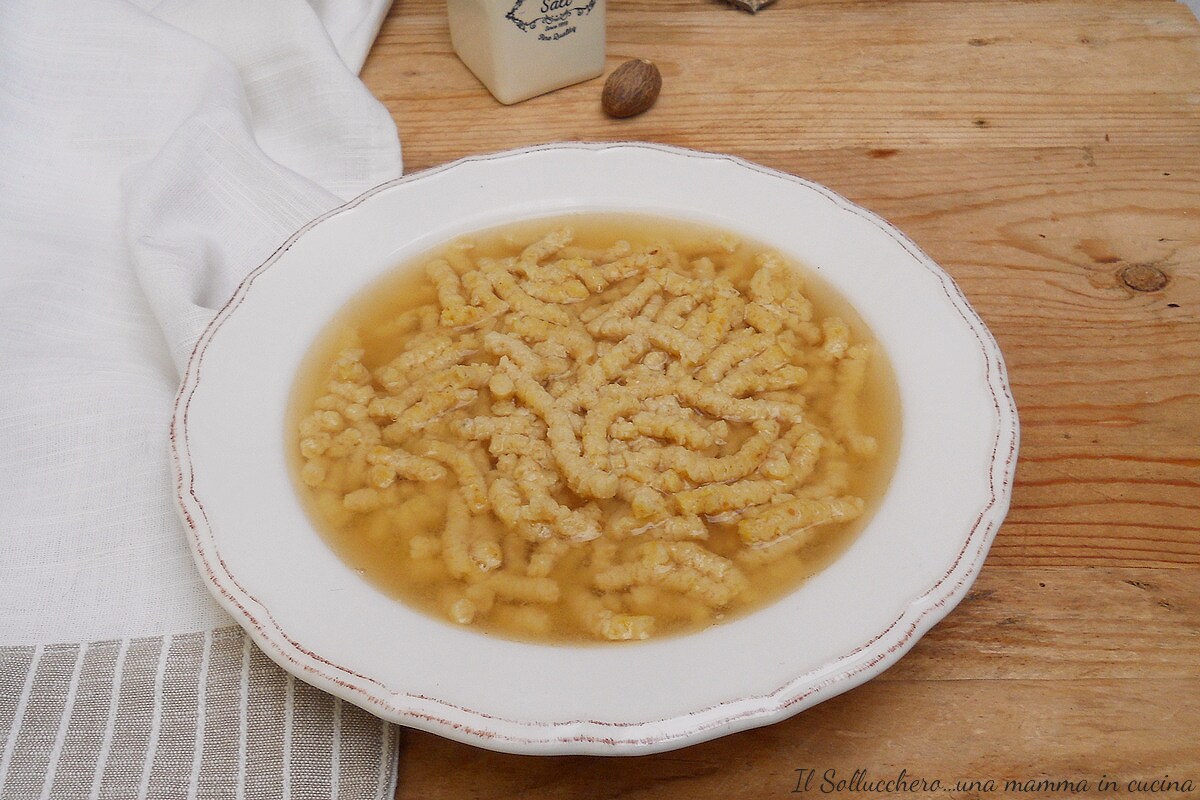 Passatelli in Brühe