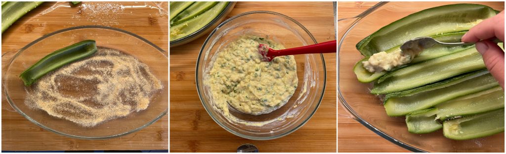 Gefüllte Zucchini