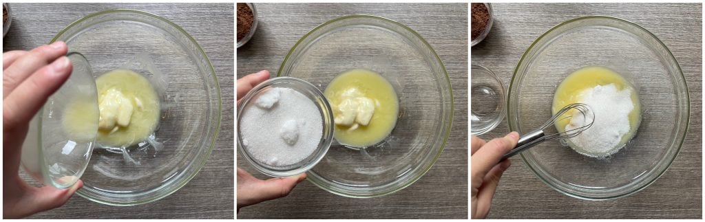 Schokoladenkuchen in der Heißluftfritteuse