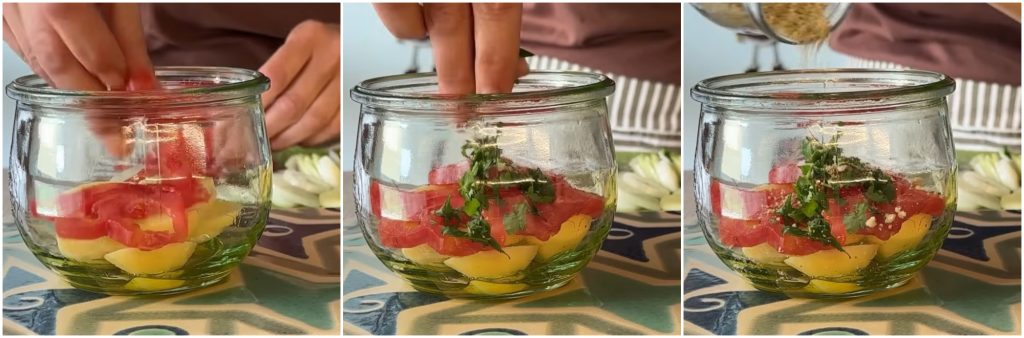 Tiella Barese im Glas