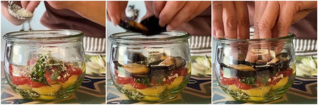 Tiella Barese im Glas