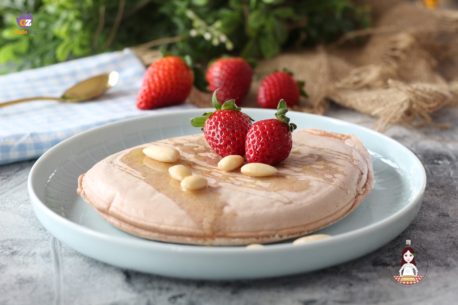 Pfannkuchen mit Proteinpulver