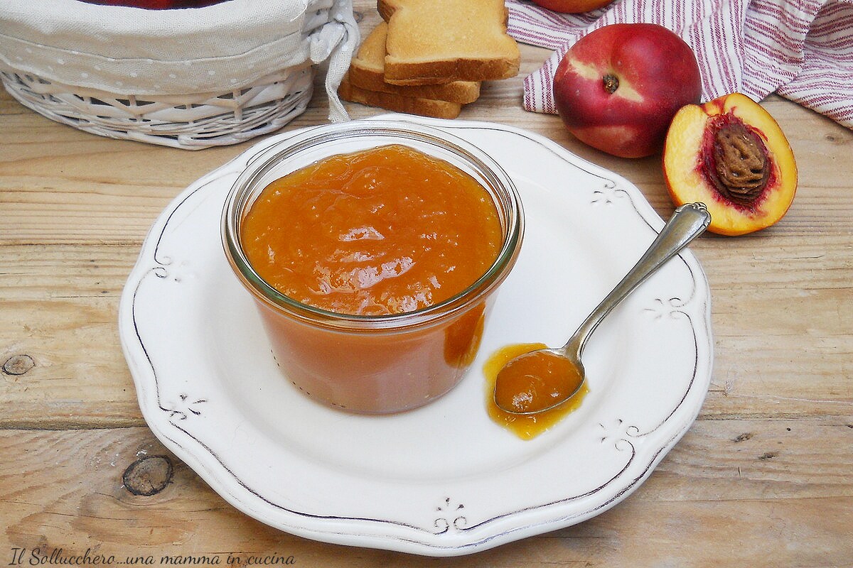Pfirsichmarmelade