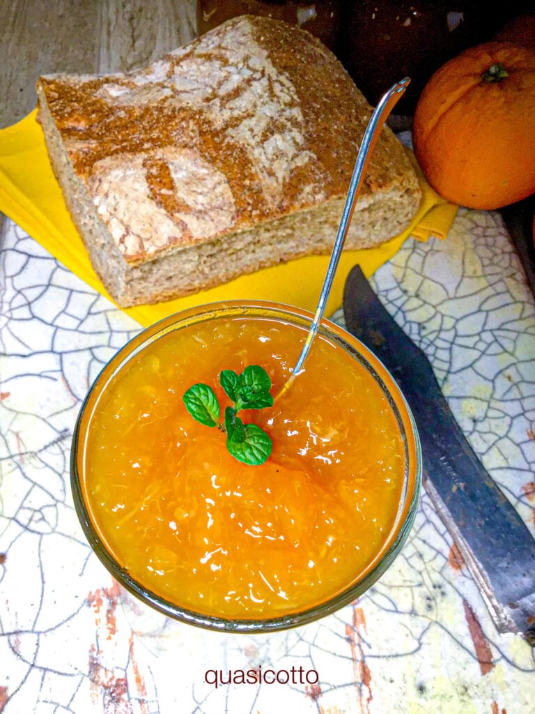 Orangenmarmelade mit dem Bimby ohne Verdickungsmittel