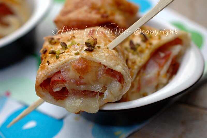 Pikante Blätterteigtaschen